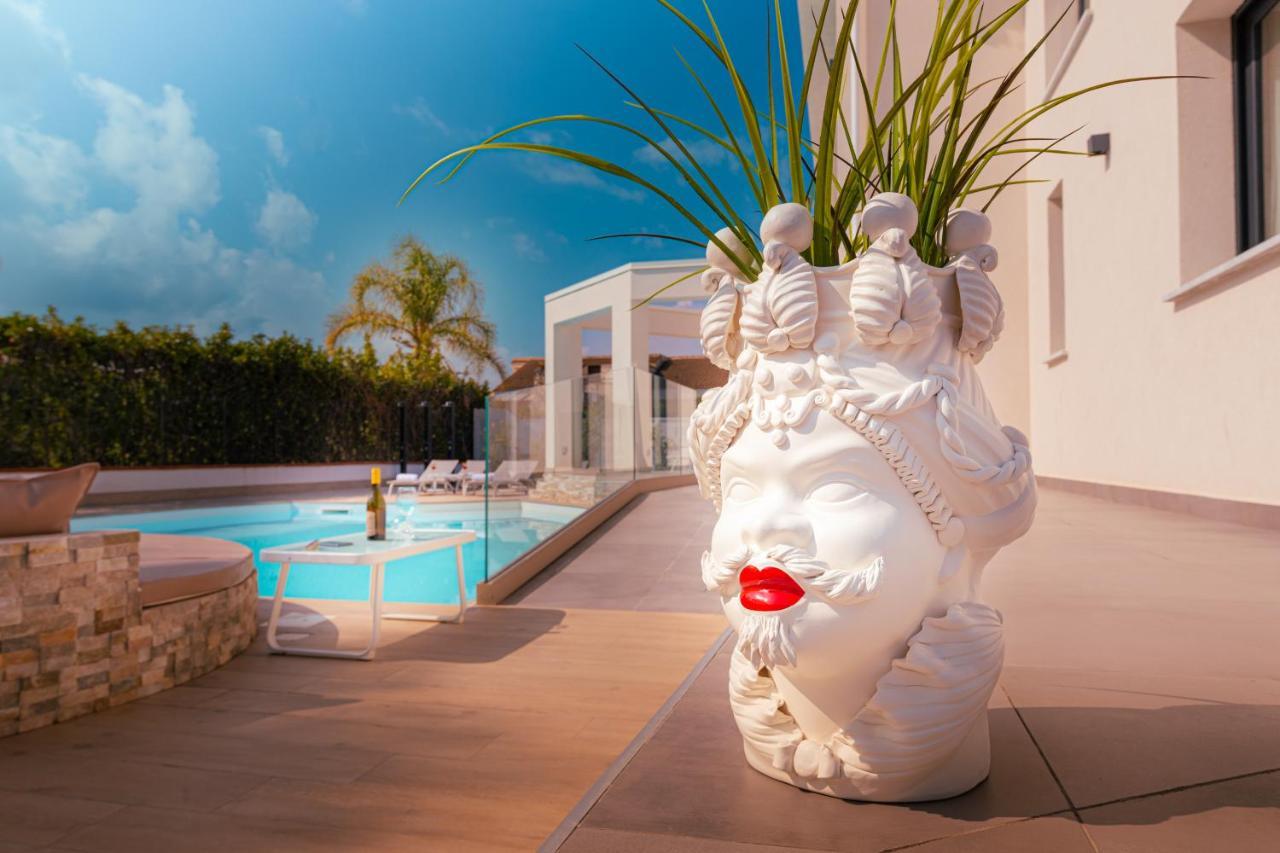 Gelso Bianco Boutique Apartments Campofelice Di Roccella Exterior foto